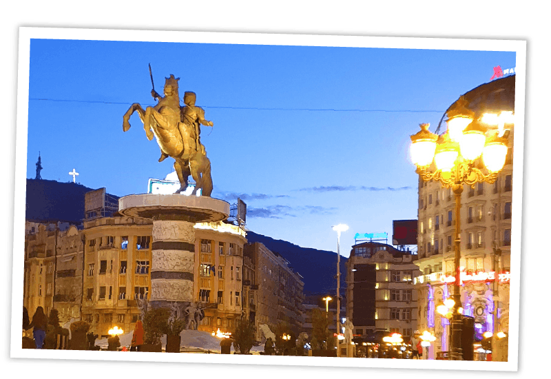 Beitragsbild Sehenswürdigkeiten Skopje in Nordmazedonien