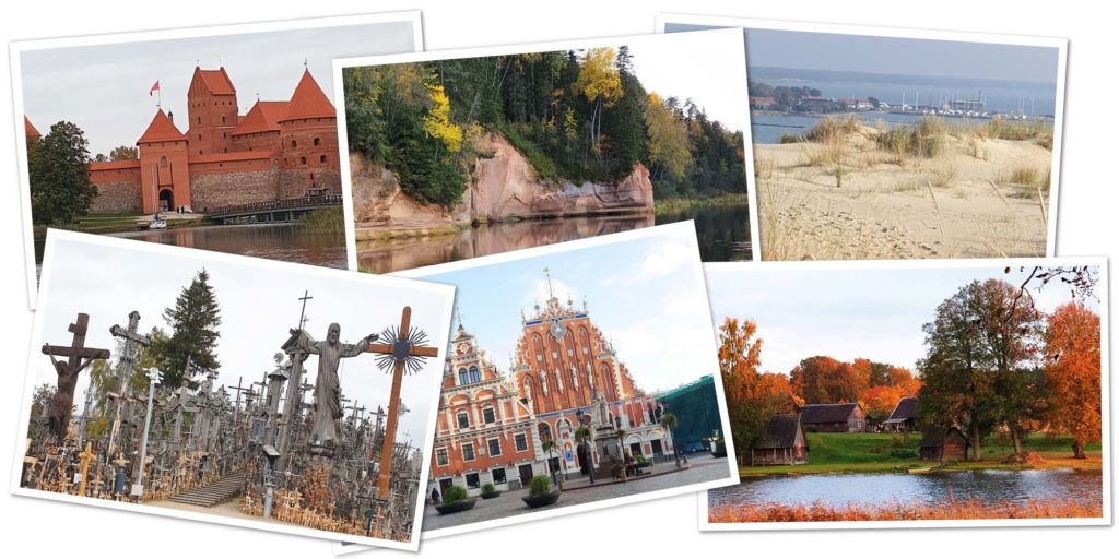 Übersicht zum Roadtrip durch Litauen und Lettland