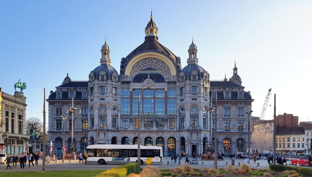 Belgien Antwerpen Hauptbahnhof Antwerpen Centraal