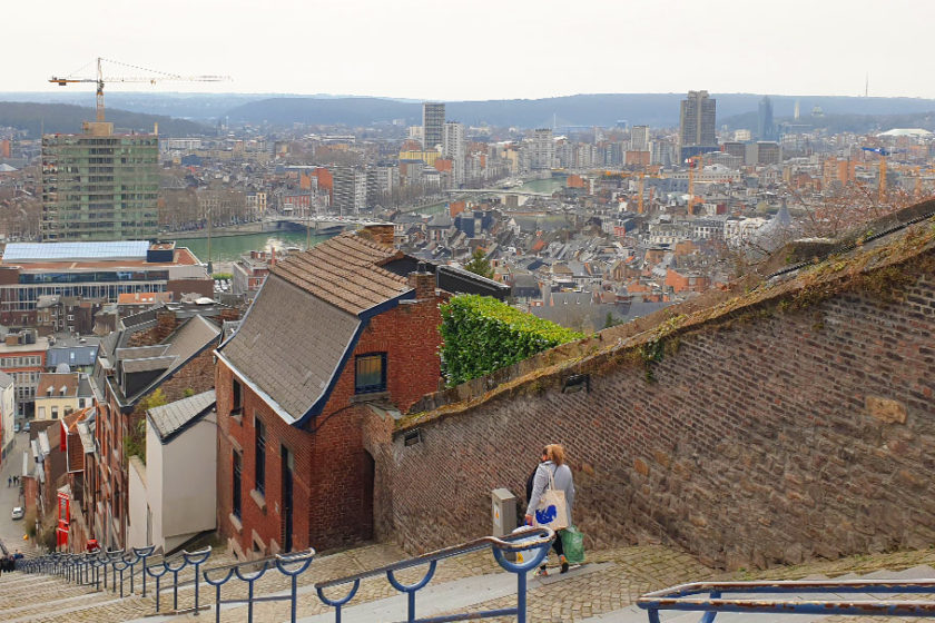 Belgien Lüttich Liege Montagne de Bueren