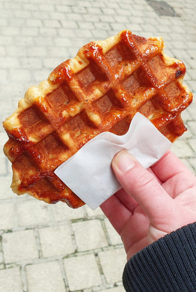 Belgien Lüttich Liege Waffel