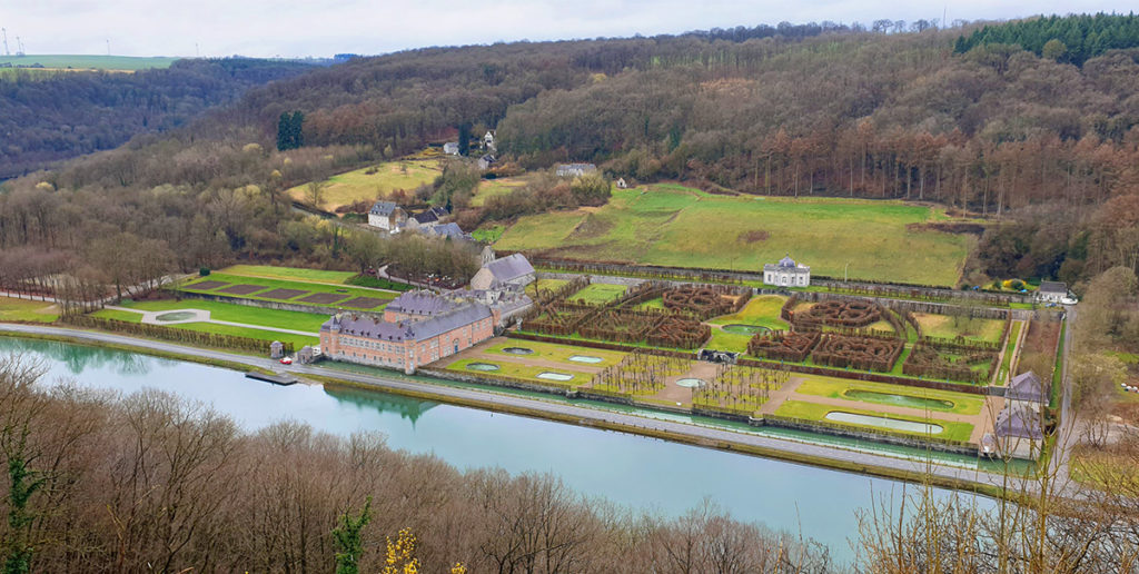 Belgien Städtereise Dinant Aussicht Schloss Freyr