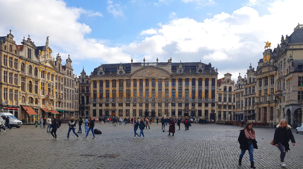 Belgien Brüssel Sehenswürdigkeit Grote Markt Maison Grand Place
