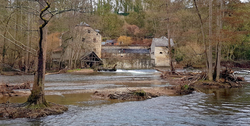 Belgien Wallonie Mühle Schloss Walzin