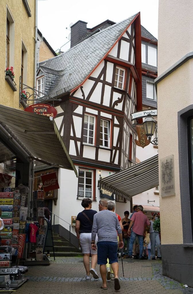 Fachwerkhaus in der Herrenstrasse in Cochem