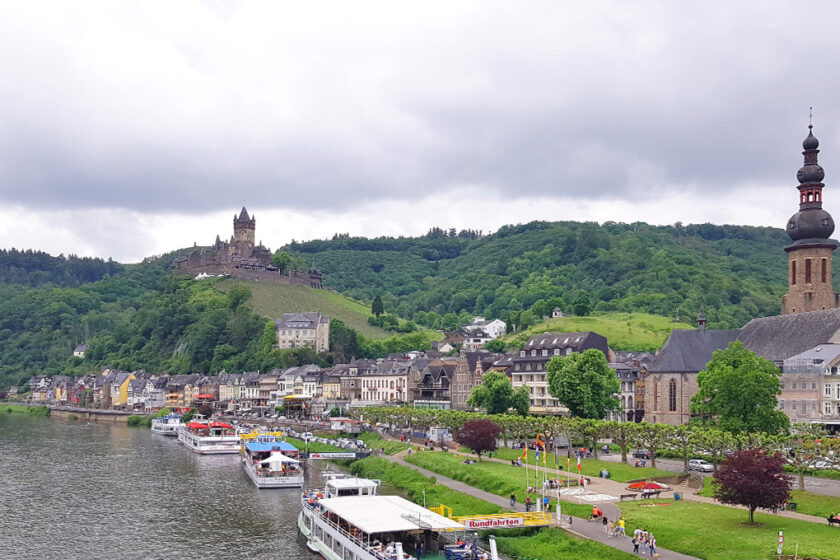 Aussicht auf Cochem und die Reichsburg