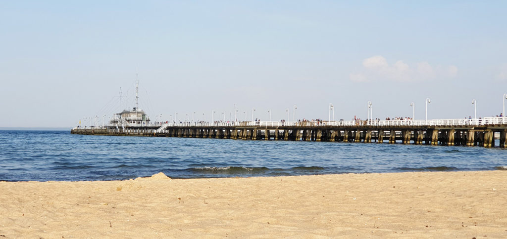 Städtereise Danzig - Seebrücke in Sopot