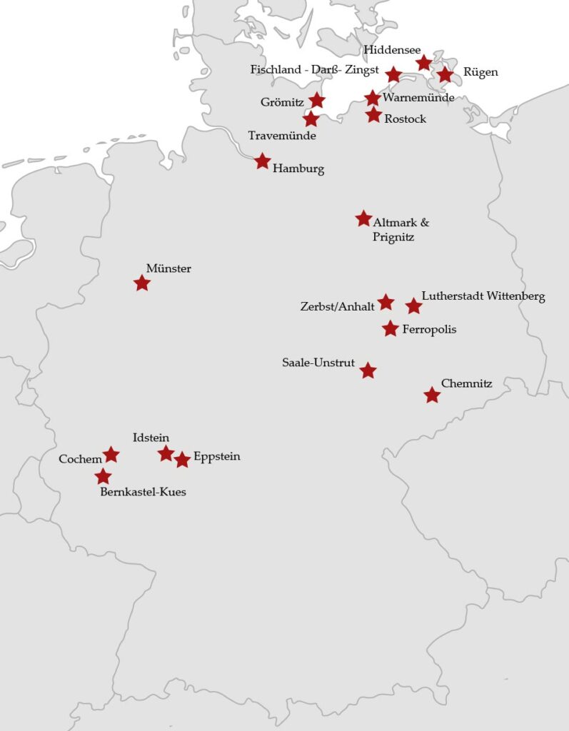 Übersicht Blogbeiträge Reisetipps Deutschland