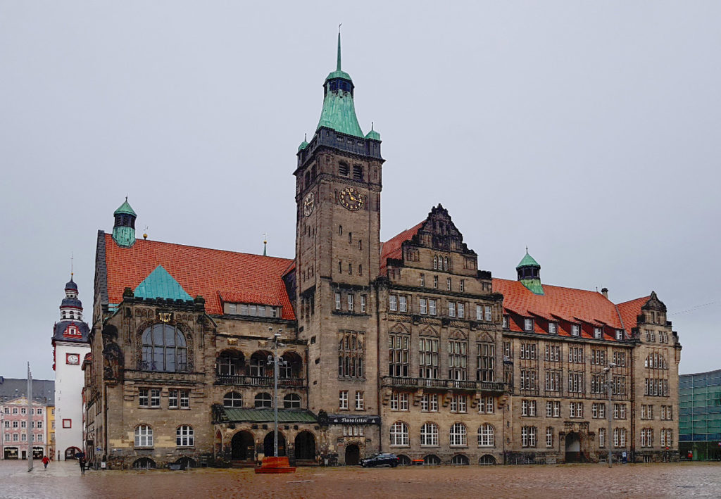 Deutschland Reisetipps Sehenswürdigkeiten Chemnitz Neues Rathaus