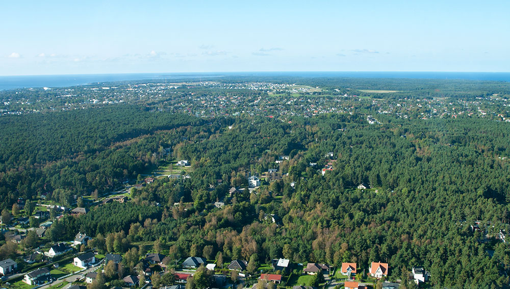 Blick vom Fernsehturm auf Tallinn