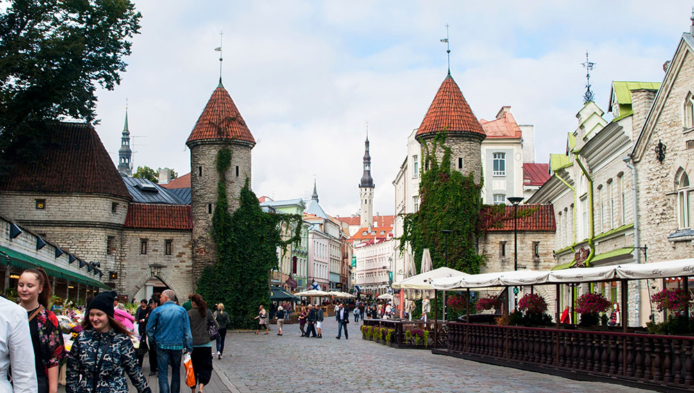 Stadttor Viru in Tallinn