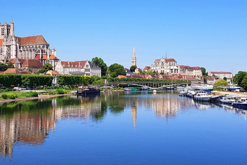 Frankreich-auxerre-aussicht