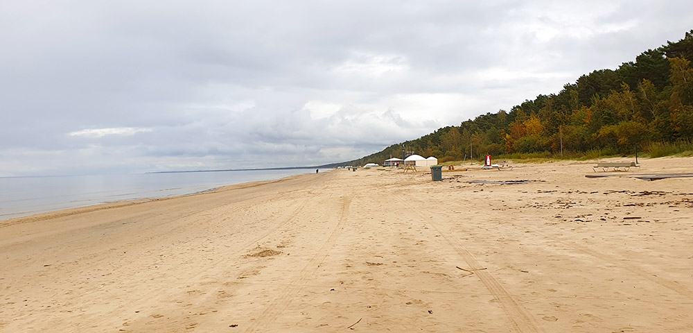 Ausflugsziele rund um Riga - der Strand Jurmala