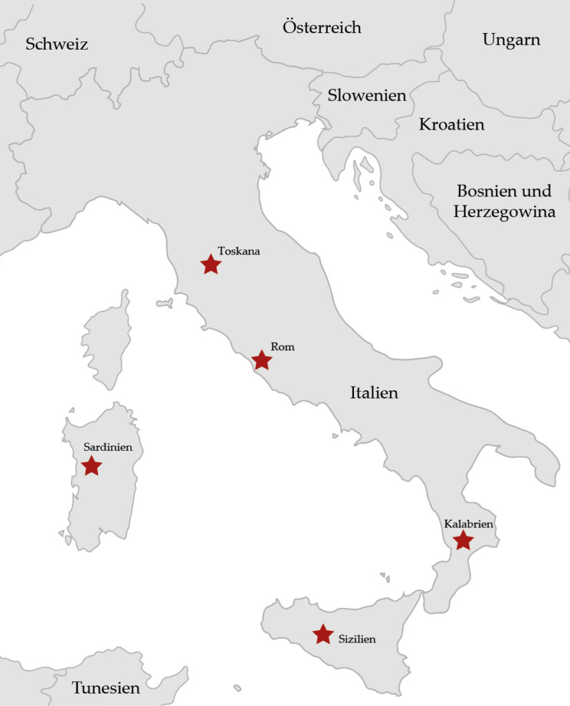Reiseziel Italien Übersicht Reiseblog reisen-und-blog
