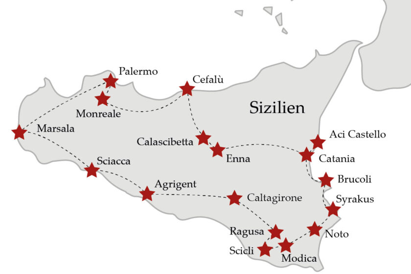 Rundreise Sizilien