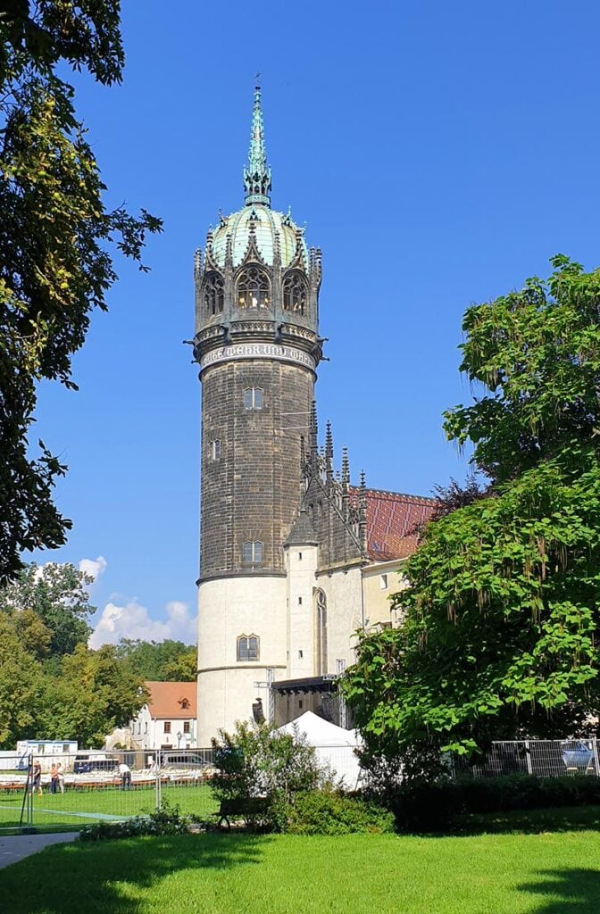 Schlossturm in Lutherstadt Wittenberg