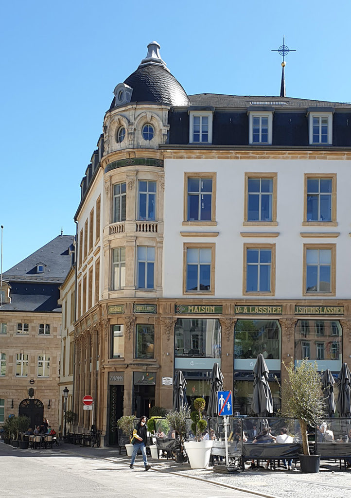 Städtetrip Luxemburg - schönes Gebäude in der Oberstadt