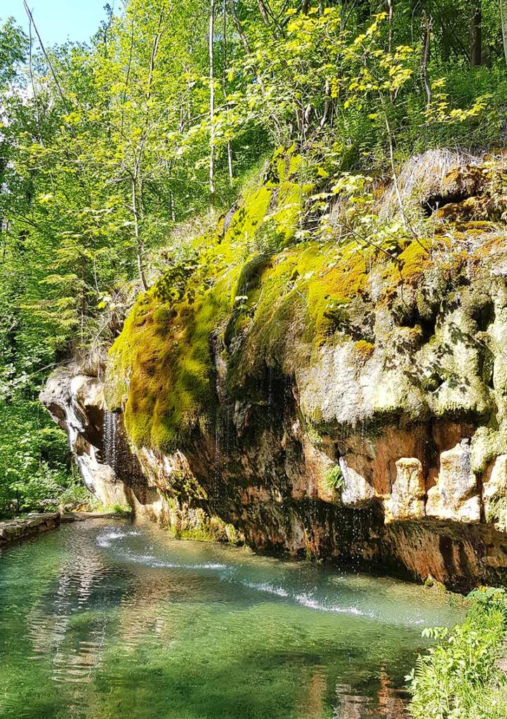 Wandern in Luxemburg - Kallektuffquelle