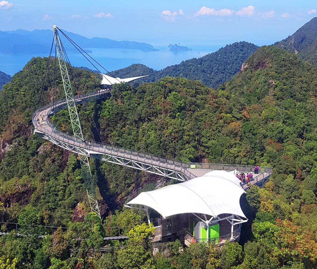 Malaysia Langkawi Sehenswürdigkeiten Sky Bridge
