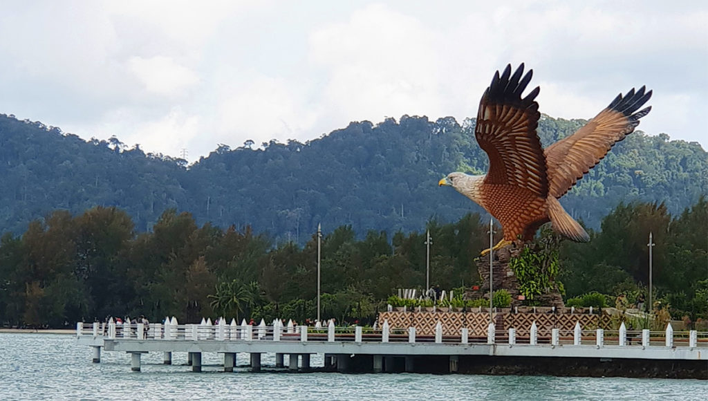 Malaysia Langkawi Sehenswürdigkeiten Eagle Square