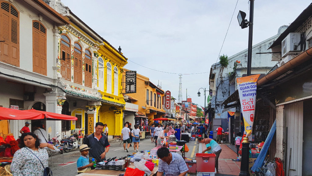 Malaysia Malakka Sehenswürdigkeiten Jonker Walk