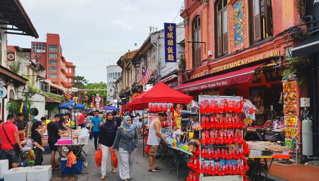 Malaysia Malakka Sehenswürdigkeiten Jonker Walk