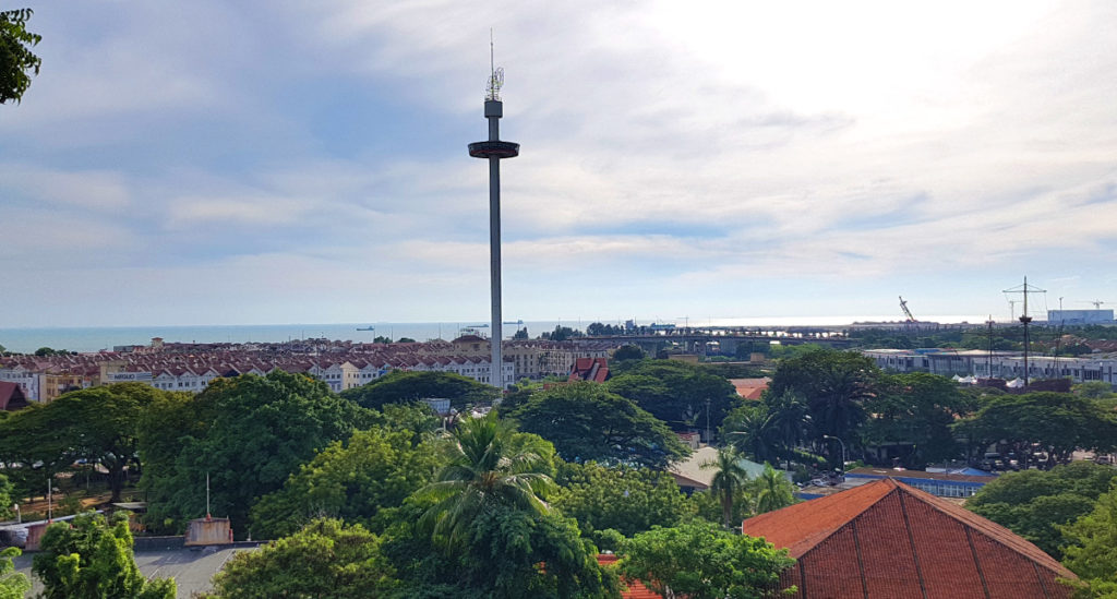 Malaysia Malakka Sehenswürdigkeiten Taming Sari Tower