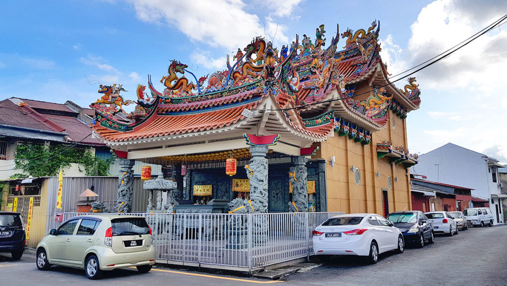 Malaysia George Town Penang Sehenswuerdigkeiten Stadtrundgang Tow Moo Keong Temple
