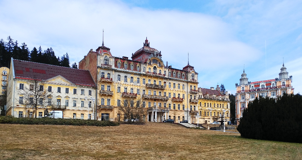 Tschechien - westböhmisches Bäderdreieck - Marienbad Goethe Straße