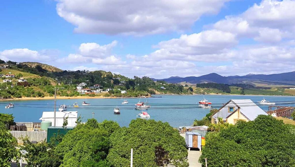 Aussicht auf Moeraki