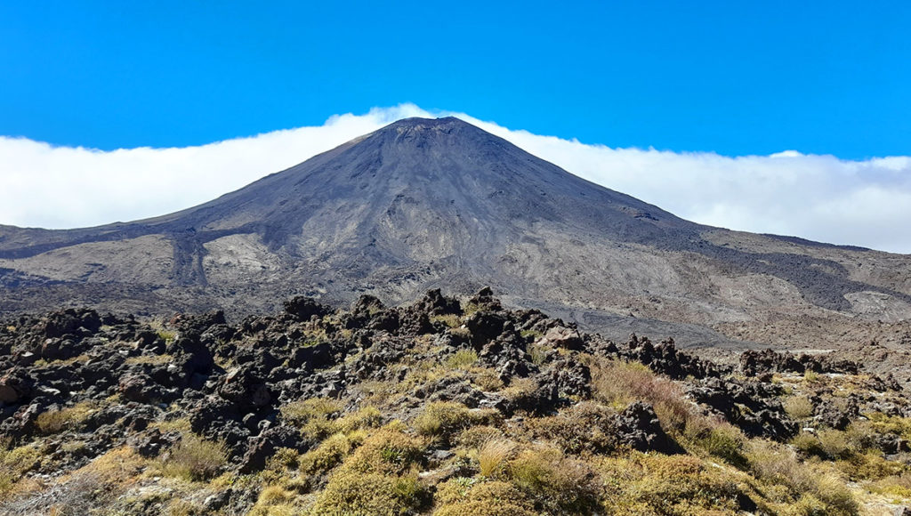 Aussicht auf den Mount Tongariro