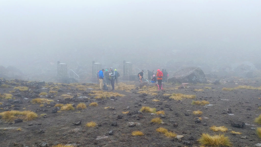 Neuseeland Reisetipps Tongariro im Nebel