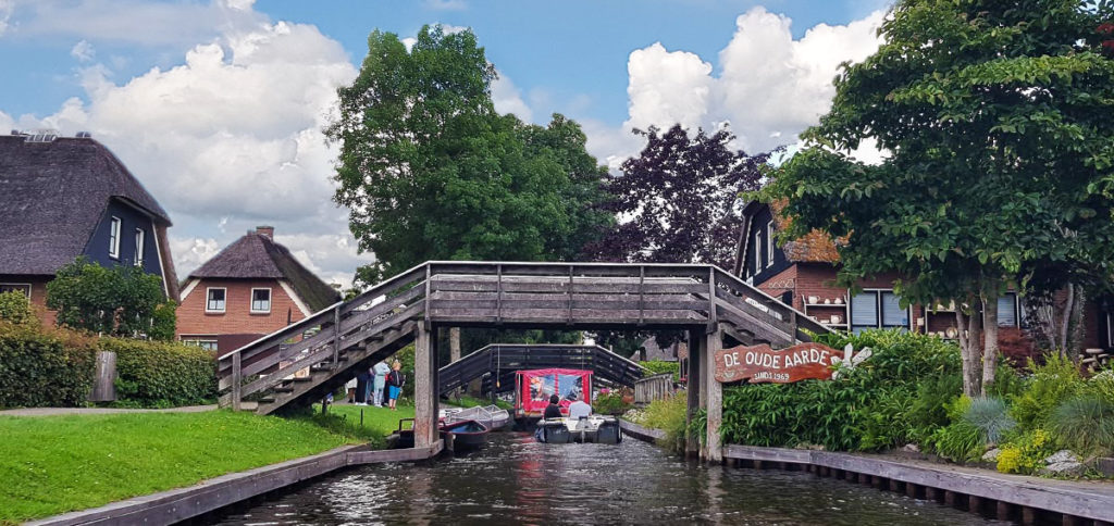 Bootstour durch Giethoorn - Holland - Niederlande - De Oude Aarde