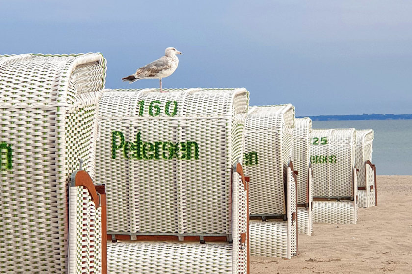 Ostsee Schleswig Holstein Groemitz Strandkoörbe