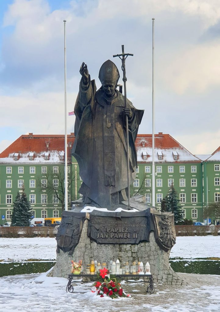 Stettin Denkmal Papst