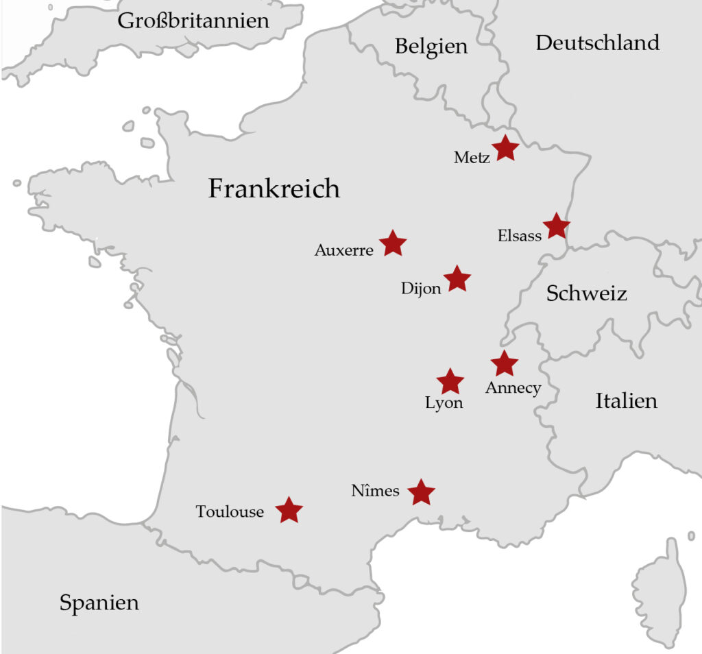 Reiseziele Frankreich Übersicht Reiseblog reisen-und-blog.de