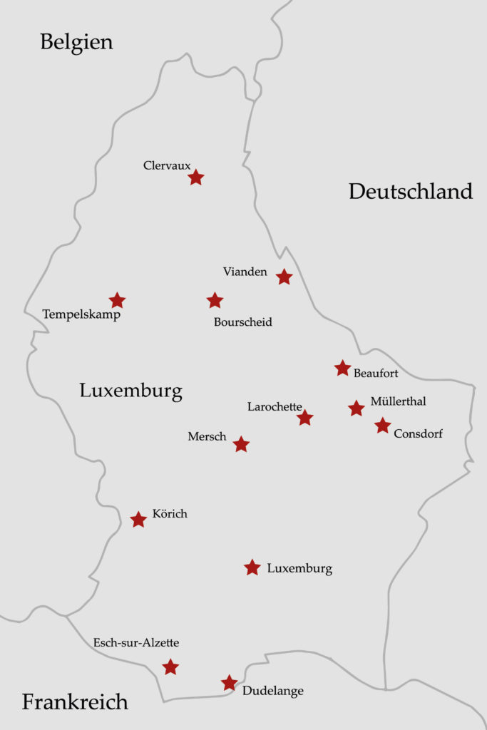 Reiseziel Luxemburg Übersicht Reiseblog reisen-und-blog