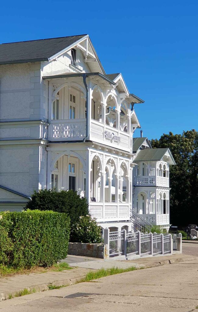 Bäderarchitektur in Sassnitz auf Rügen