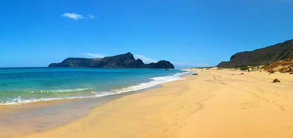 Strand auf Porto Santo