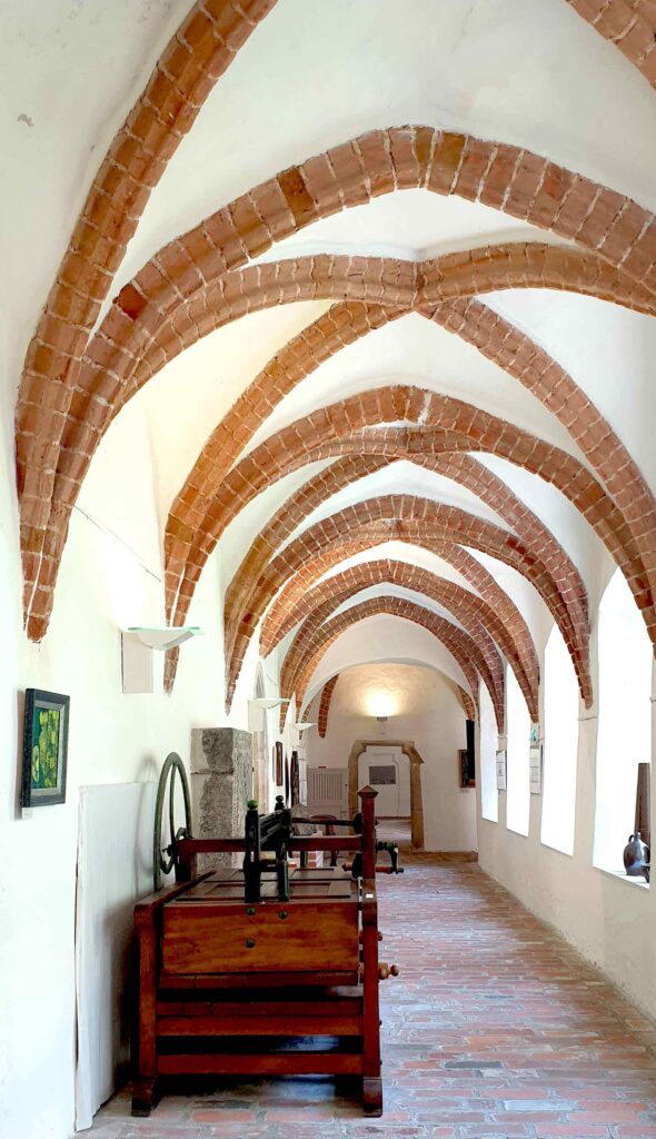 Gewölbegang im Stadtmuseum Zerbst/Anhalt