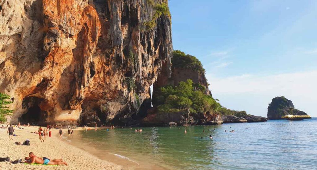 Ao Phra Nang Beach in Krabi