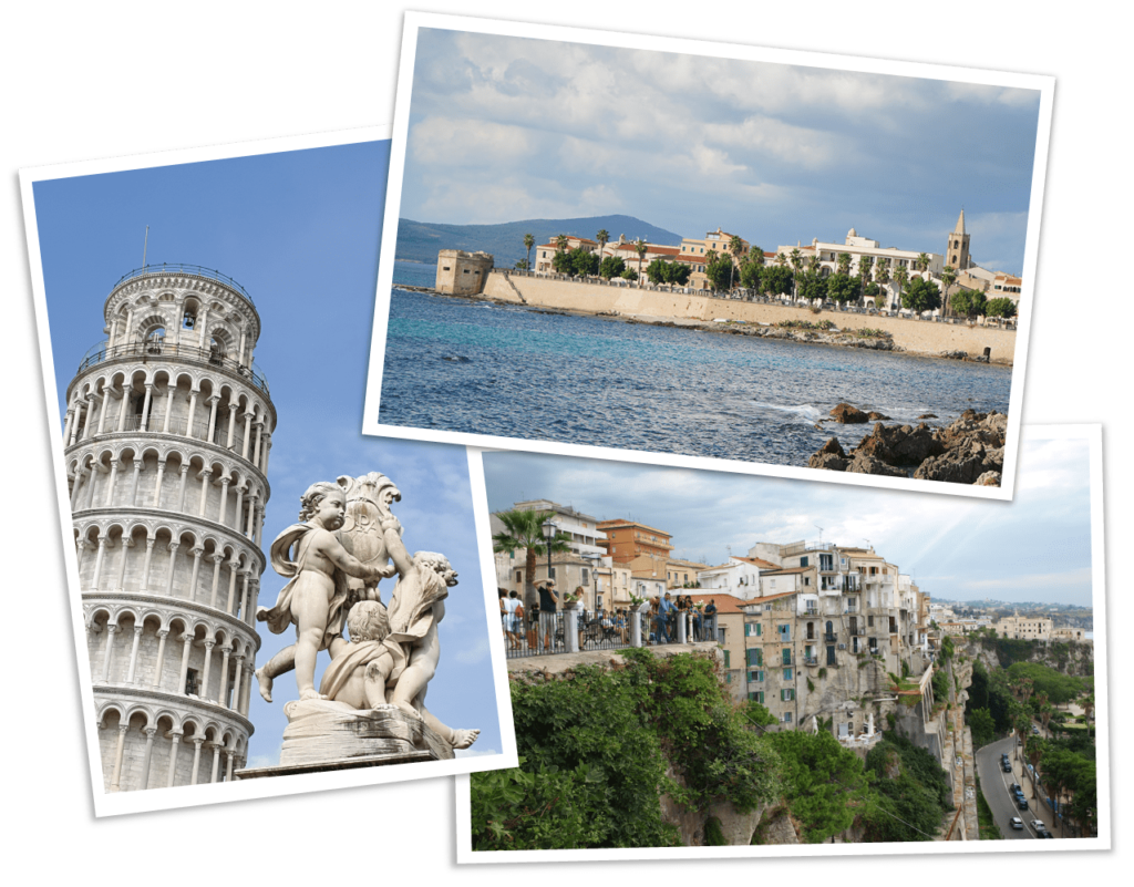 Übersicht Reiseziele Europa Italien