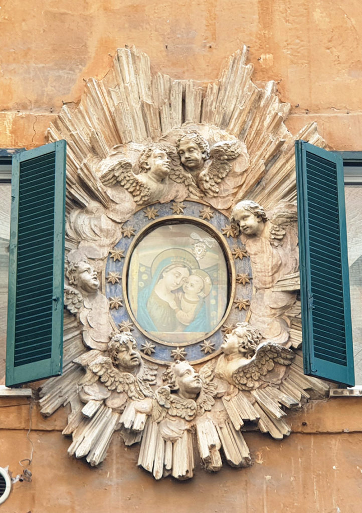 Rom Detail Fassade