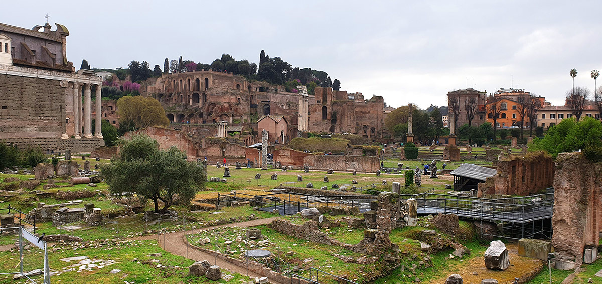 Städtereise Rom - Forum Romanum