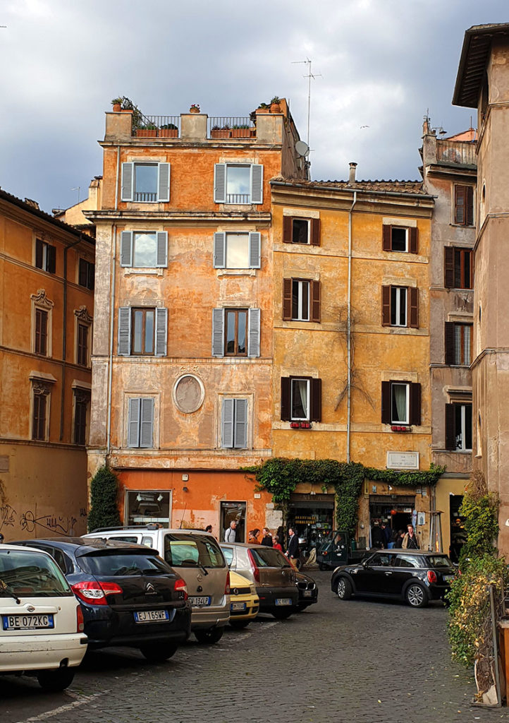 Städtereise Rom - schöne Häuser