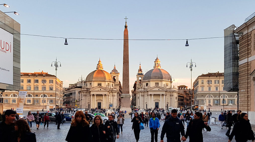 Städtereise Rom Piazza del Popolo