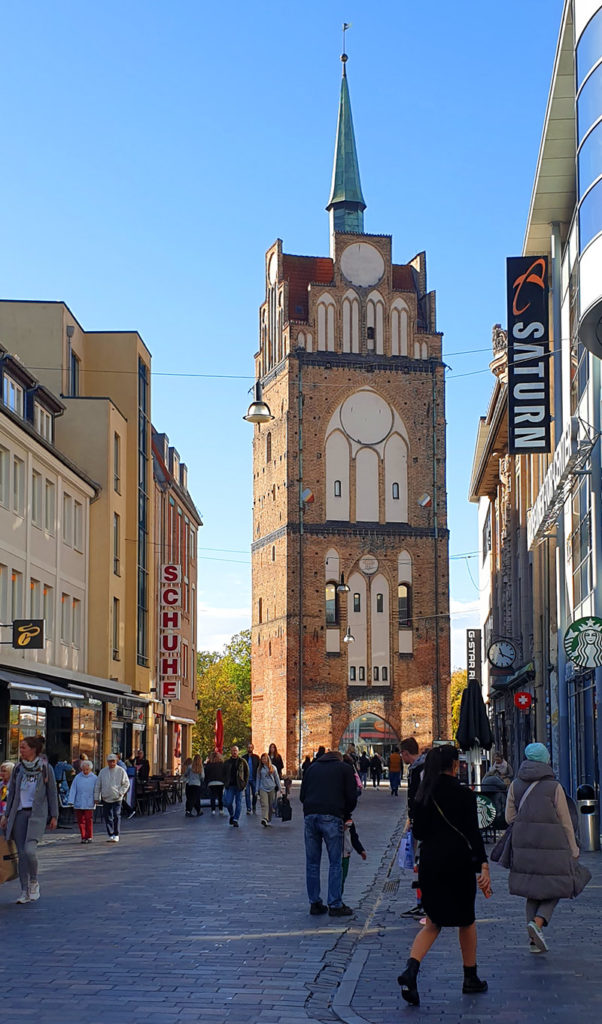 Rostock Stadtrundgang - Sehenswürdigkeiten - Kröpeliner Tor