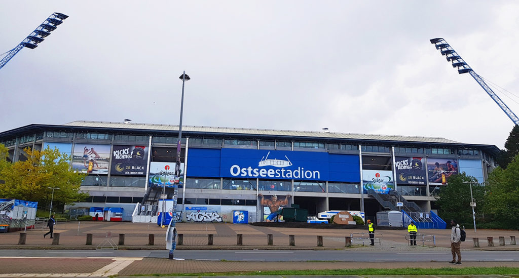 Rostock Stadtrundgang - Sehenswürdigkeiten Ostseestadion