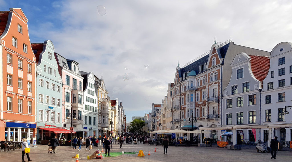 Rostock Stadtrundgang - Highlights Giebelhäuser Kröpeliner Strasse