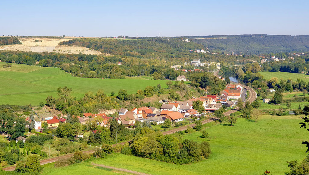 Ausblick auf die Region Saale-Unstrut